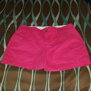Pink shorts